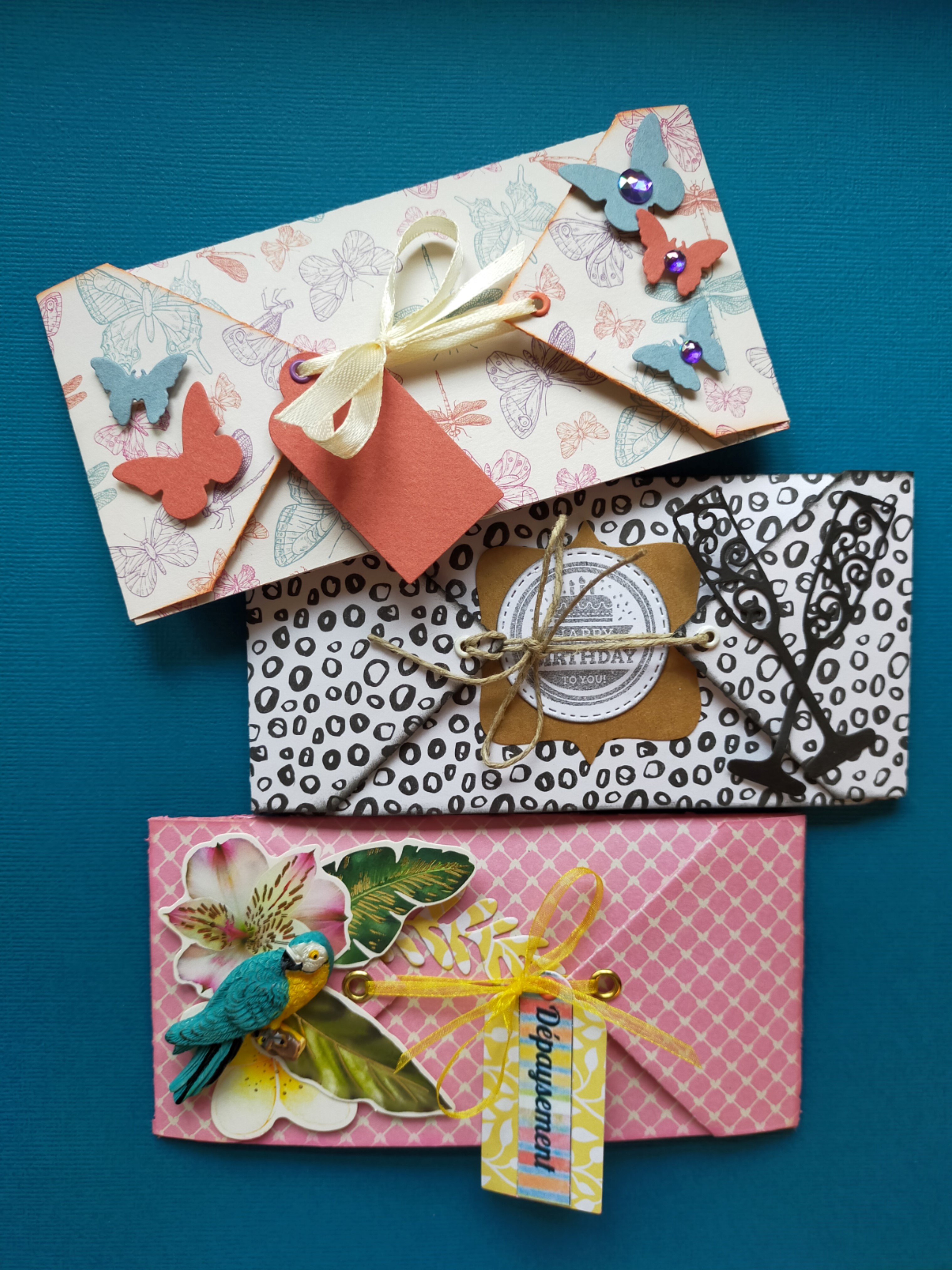 TUTO CARTE ENVELOPPE CADEAU